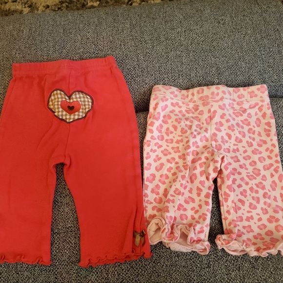 Girl's 0-3 months Pants (2) - Picture 3 of 4